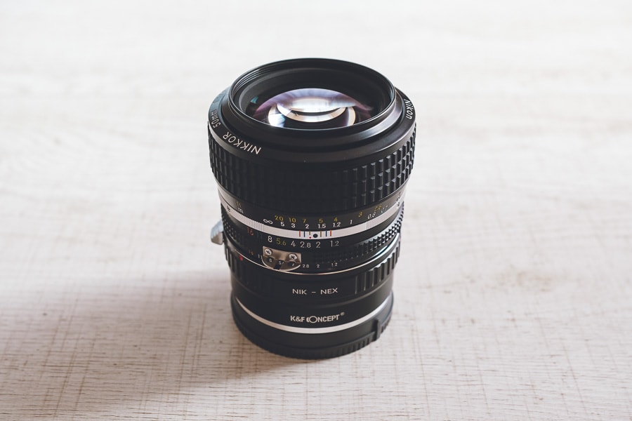 オックスフォードブルー Nikon 単焦点レンズ AI 50 f/1.2S フルサイズ対応 通販